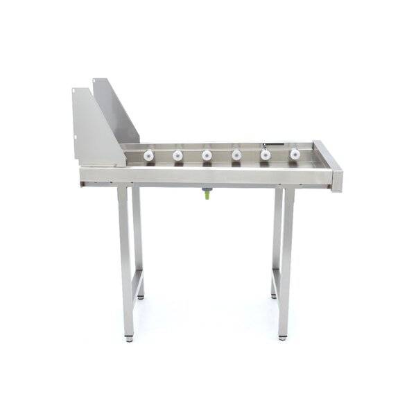 Afvoer Rollertafel van RVS | RVS | Rechte rollertafel | 1100x630x875(h)mm