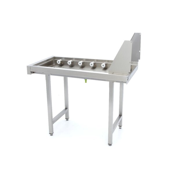 Afvoer Rollertafel van RVS | RVS | Rechte rollertafel | 1100x630x875(h)mm