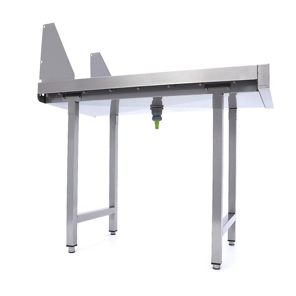 Afvoer Rollertafel van RVS | RVS | Rechte rollertafel | 1100x630x875(h)mm