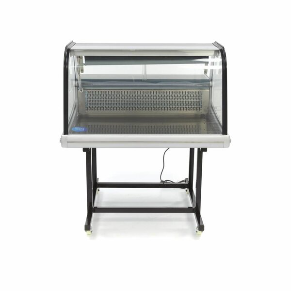 Koelvitrine met onderstel | 2 Schuifdeuren | 175 Liter Capaciteit | GN | 0.2kW (230V) | 915x890x1080(h)mm