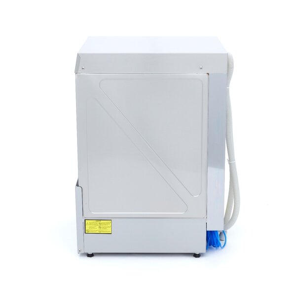 Glazenspoelmachine | 18.4 Liter Capaciteit | 60–85°C | RVS | 3.3kW (230V) | 480x540x760(h)mm