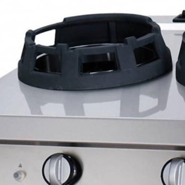 Heavy Duty Wok Brander | RVS | Dubbele brander | RVS behuizing | 800x700x380(h)mm