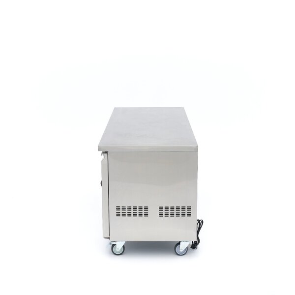 Koelwerkbank | 3 Draaideuren | 396 Liter Capaciteit | 1/1 GN | 0.28kW (230V) | 1800x700x860(h)mm