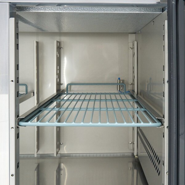 Koelwerkbank | 3 Draaideuren | 396 Liter Capaciteit | 1/1 GN | 0.28kW (230V) | 1800x700x860(h)mm