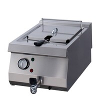 Maxima Heavy Duty Friteuse Elektrisch | 60–190°C | RVS | RVS behuizing | 11kW (400V) | 400x700x280(h)mm 