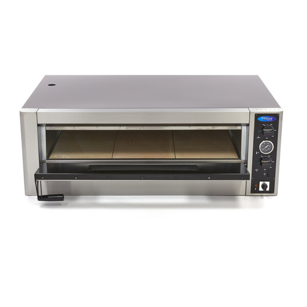Pizza Oven | 1 Deur | 1 Compartimenten | 50–500°C | 6kW (400V) | 1200x770x410(h)mm