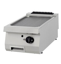 Maxima Premium Grillplaat | 100–300°C | RVS | Gegroefd oppervlak | 400x900x280(h)mm