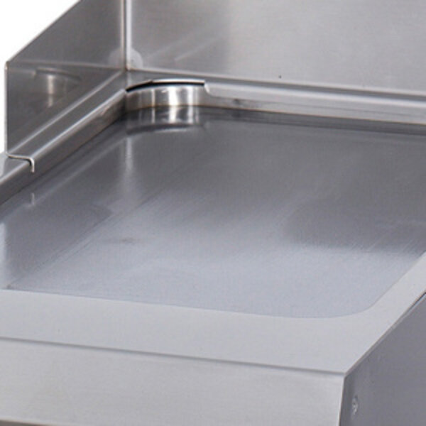 Premium Grillplaat Glad Gas | 100–300°C | RVS | RVS behuizing | 400x900x280(h)mm