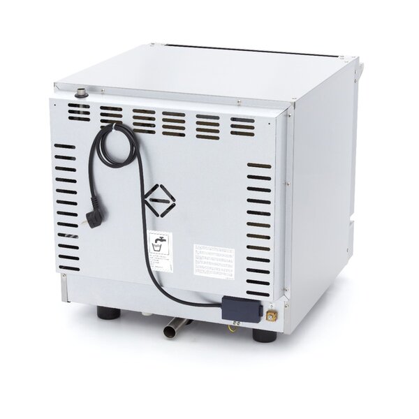 Combisteamer | 1 Glasdeur | 1 Rooster | 50–270°C | 3.3kW (230V) | 690x590x630(h)mm