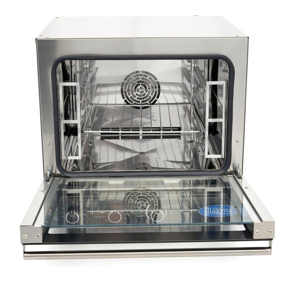 Combisteamer | 1 Glasdeur | 1 Rooster | 50–270°C | 3.3kW (230V) | 690x590x630(h)mm