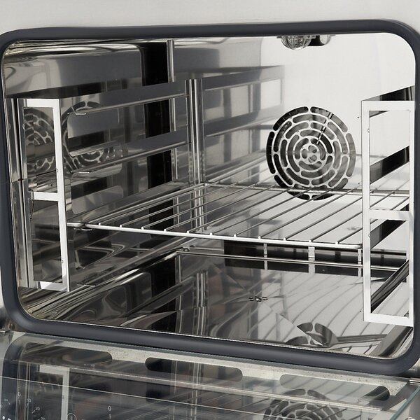 Combisteamer | 1 Glasdeur | 1 Rooster | 50–270°C | 3.3kW (230V) | 690x590x630(h)mm