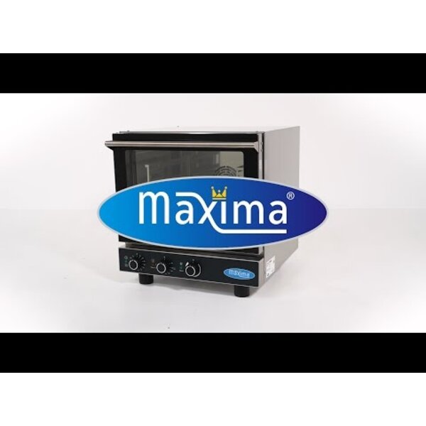 Combisteamer | 1 Glasdeur | 1 Rooster | 50–270°C | 3.3kW (230V) | 690x590x630(h)mm