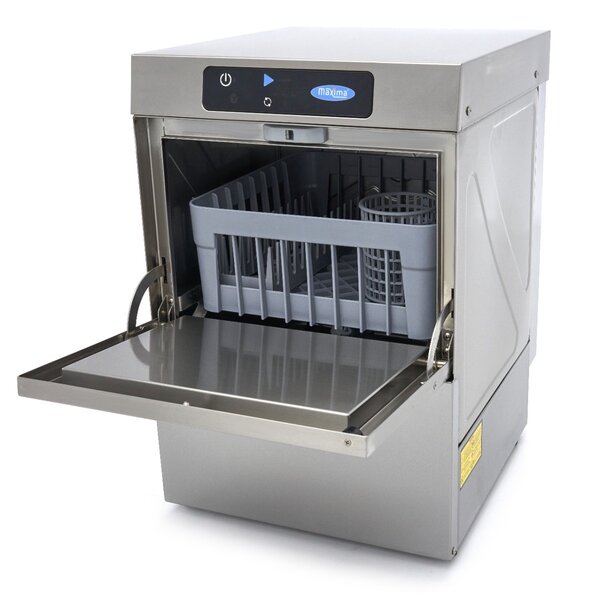 Glazenspoelmachine | 1 Deur | 9.2 Liter Capaciteit | 60–85°C | 3.3kW (230V) | 430x470x640(h)mm