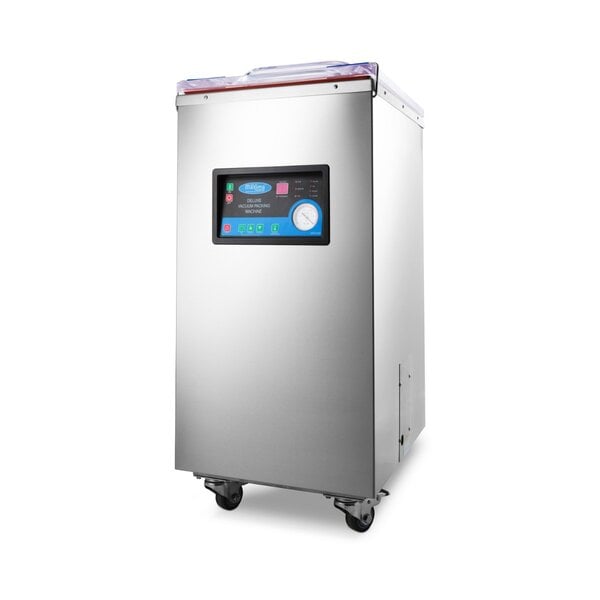 Vacumeermachine | 1 Compartimenten | RVS | Vloermodel | 0.9kW (230V) | 475x555x1050(h)mm
