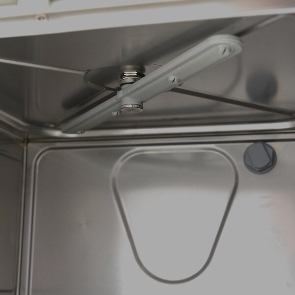 Glazenspoelmachine | RVS | Stille werking | 2.8kW (230V) | 410x500x600(h)mm