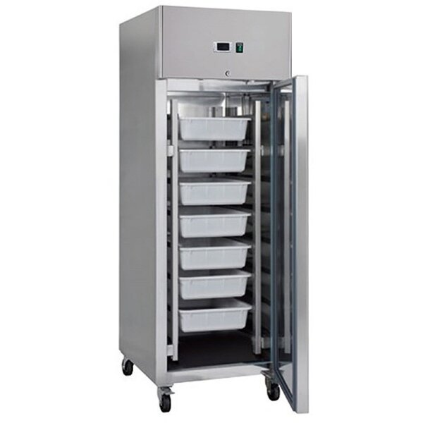 Viskoelkast | 1 Draaideur | 619 Liter Capaciteit | RVS | 0.21kW (230V) | 680x820x1980(h)mm