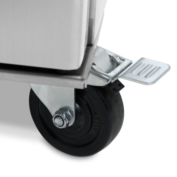 Viskoelkast | 1 Draaideur | 619 Liter Capaciteit | RVS | 0.21kW (230V) | 680x820x1980(h)mm