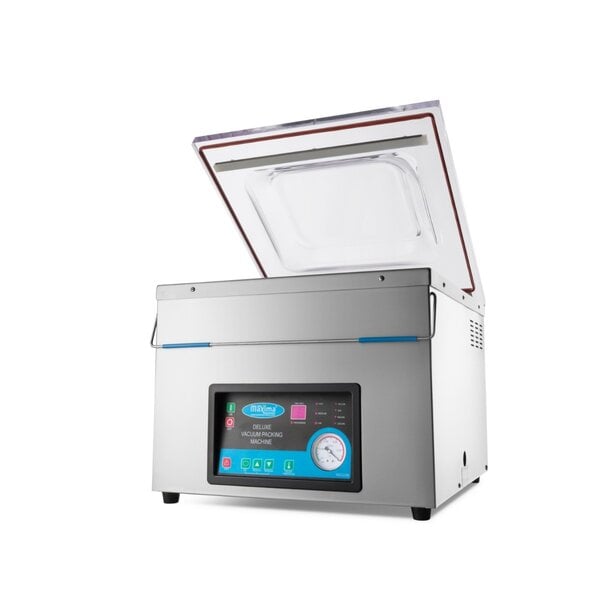 Vacumeermachine tafelmodel | 1 Compartimenten | RVS | Digitaal bedieningspaneel | 0.9kW (230V) | 520x560x460(h)mm