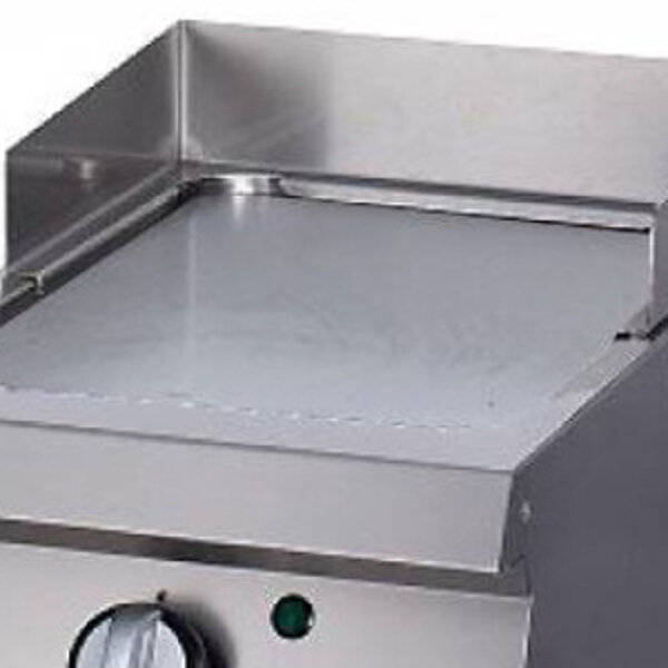 Heavy Duty Grillplaat | 100–300°C | RVS | Gladde enkele bakplaat | 400x700x280(h)mm