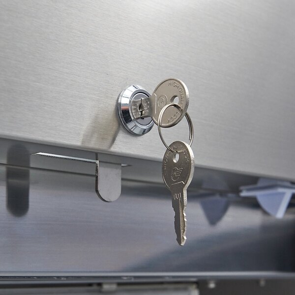 Koelkast RVS | 1 Draaideur | 1 Compartimenten | 510 Liter Capaciteit | 0.18kW (230V) | 680x800x2000(h)mm