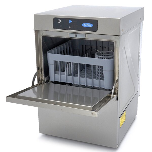 Glazenspoelmachine | 1 Deur | 9.2 Liter Capaciteit | 55–85°C | 3.3kW (230V) | 430x470x640(h)mm