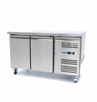 Maxima Vrieswerkbank | 2 Draaideuren | 272 Liter Capaciteit | 2 Roosters | 0.39kW (230V) | 1360x700x860(h)mm 