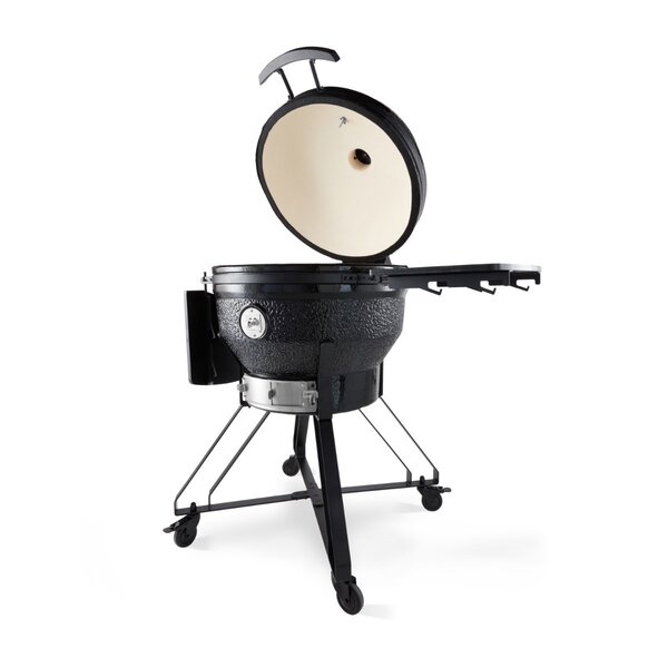 Premium Kamado BBQ | Keramische wanden | Inklapbare zijtafels | Uitschuifbare aslade | 1440x870x1220(h)mm