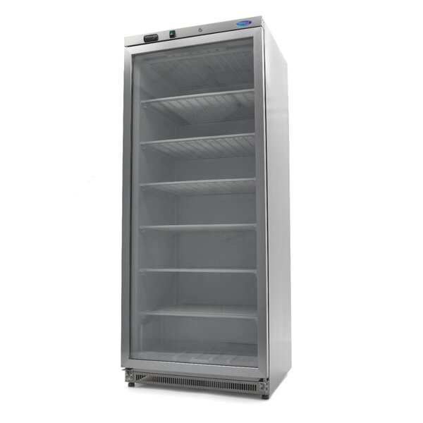 Vrieskast Rvs | 1 Draaideur | 626 Liter Capaciteit | 6 Roosters | 0.66kW (230V) | 780x700x1900(h)mm
