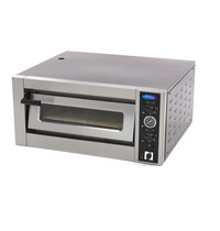 Maxima Pizza Oven | 1 Deur | 1 Compartimenten | 50–500°C | 5kW (400V) | 900x770x410(h)mm 