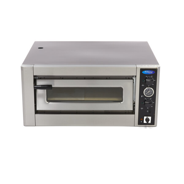 Pizza Oven | 1 Deur | 1 Compartimenten | 50–500°C | 5kW (400V) | 900x770x410(h)mm