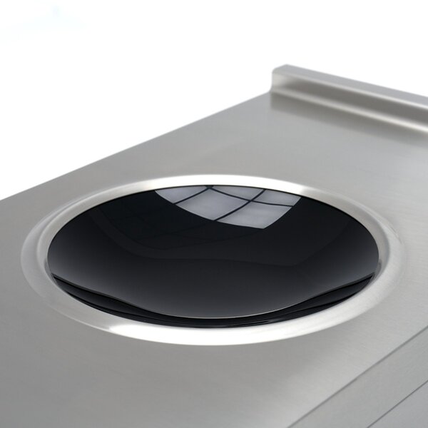 Inductie Wokbrander | 60–240°C | RVS/Glas | Digitaal display | 5kW (400V) | 400x700x320(h)mm