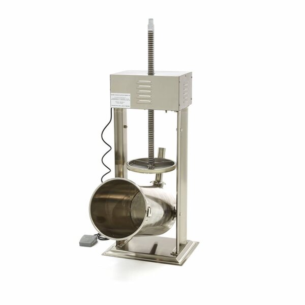 Automatische worstenvuller | 25 Liter Capaciteit | RVS | RVS uitvoering | 0.12kW (230V) | 430x330x910(h)mm