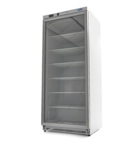 Maxima Vrieskast wit met glazen | 1 Draaideur | 626 Liter Capaciteit | 6 Roosters | 0.66kW (230V) | 780x700x1900(h)mm