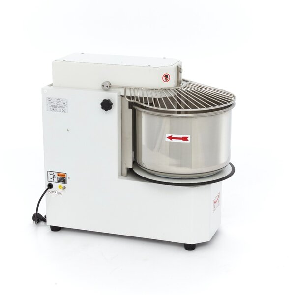 Spiraalkneder | 33 Liter Capaciteit | RVS/Metaal/Gecoat | Wit | 1.5kW (230V) | 420x800x775(h)mm