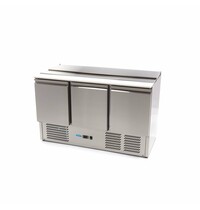 Maxima Saladette | 3 Draaideuren | 385 Liter Capaciteit | GN | 0.23kW (230V) | 1365x700x880(h)mm 