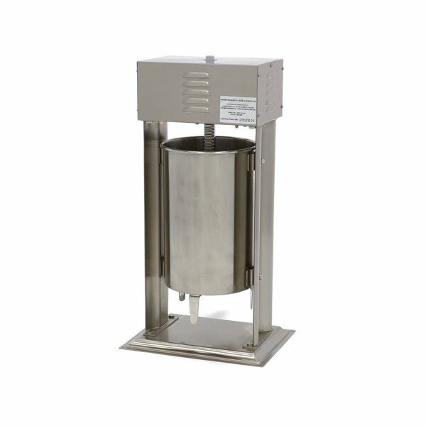 Automatische worstenvuller | 20 Liter Capaciteit | RVS | RVS uitvoering | 0.12kW (230V) | 430x330x810(h)mm