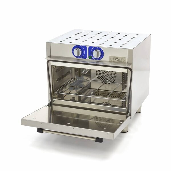 Professionele Horeca Oven Elektrisch | 1 Deur | 1 Roosters | 50–300°C | 3kW (230V) | 600x600x610(h)mm