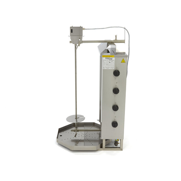 Shoarma Grill | Vier gasbranders | Verstelbare spies | 545x640x1140(h)mm