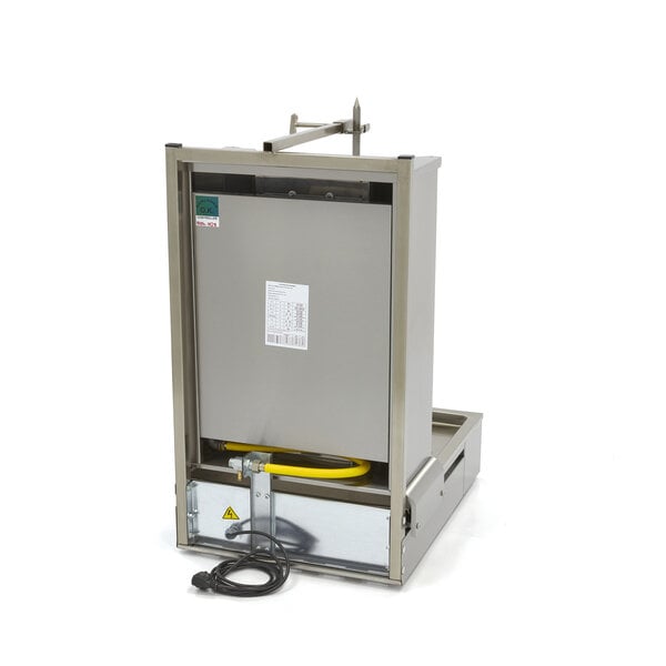 Shoarma Grill | Drie gasbranders | RVS beschermgaas | Verstelbare grillspies | 547x686x927(h)mm