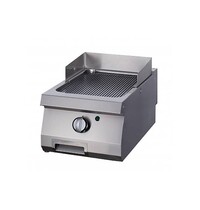 Maxima Heavy Duty Grillplaat | 100–300°C | RVS | Gegroefd grilloppervlak | 400x700x280(h)mm
