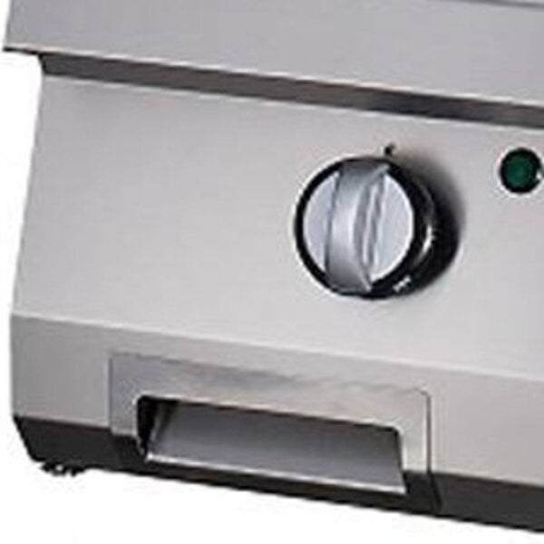 Heavy Duty Grillplaat | 100–300°C | RVS | Gegroefd grilloppervlak | 400x700x280(h)mm