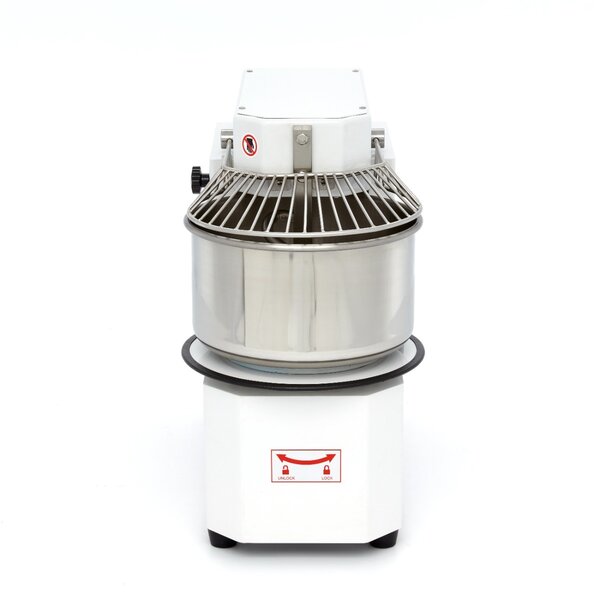 Spiraalkneder | 20 Liter Capaciteit | RVS/Metaal/Gecoat | Wit | 1.1kW (230V) | 380x750x690(h)mm