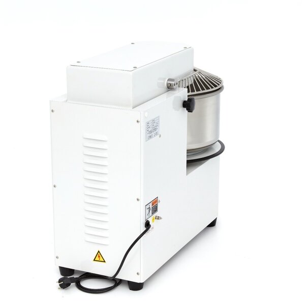 Spiraalkneder | 20 Liter Capaciteit | RVS/Metaal/Gecoat | Wit | 1.1kW (230V) | 380x750x690(h)mm