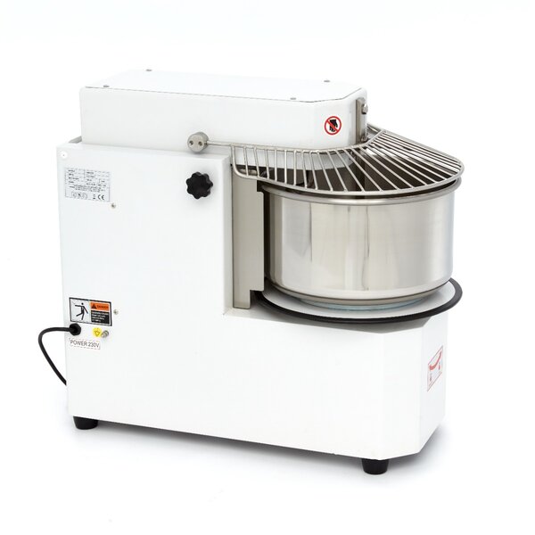 Spiraalkneder | 20 Liter Capaciteit | RVS/Metaal/Gecoat | Wit | 1.1kW (230V) | 380x750x690(h)mm