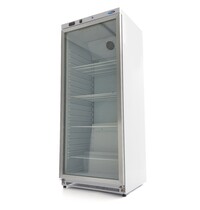 Maxima Koelkast wit met glazen | 1 Draaideur | 734 Liter Capaciteit | 4 Roosters | 0.46kW (230V) | 780x700x1900(h)mm
