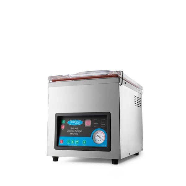 Vacumeermachine tafelmodel | 1 Compartimenten | RVS | RVS behuizing | 0.37kW (230V) | 370x480x435(h)mm