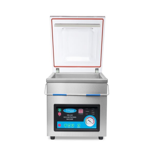 Vacumeermachine tafelmodel | 1 Compartimenten | RVS | RVS behuizing | 0.37kW (230V) | 370x480x435(h)mm