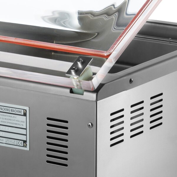 Vacumeermachine tafelmodel | 1 Compartimenten | RVS | RVS behuizing | 0.37kW (230V) | 370x480x435(h)mm