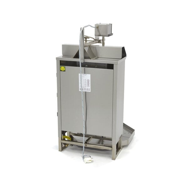 Shoarma Grill | Drie gasbranders | Motor bovenkant | RVS uitlekbak | 545x640x982(h)mm