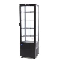 Maxima Koelvitrine | 1 Draaideur | 256 Liter Capaciteit | 4 Roosters | 0.25kW (230V) | 515x485x1690(h)mm